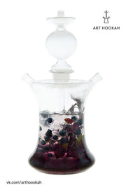 Art Hookah Glass with water beads