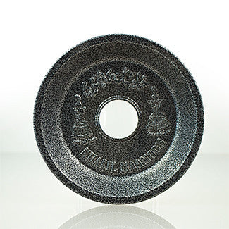 Khalil Mamoon Hookah Tray Gunmetal - TheHookah.com