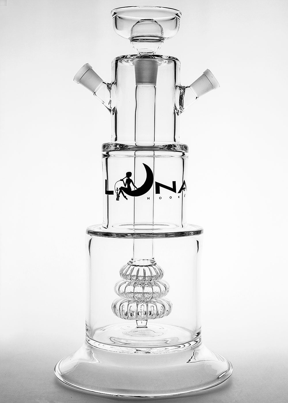 Luna Tower Glass Hookah - TheHookah.com