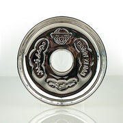 Magdy Zidan Hookah Tray Silver - TheHookah.com