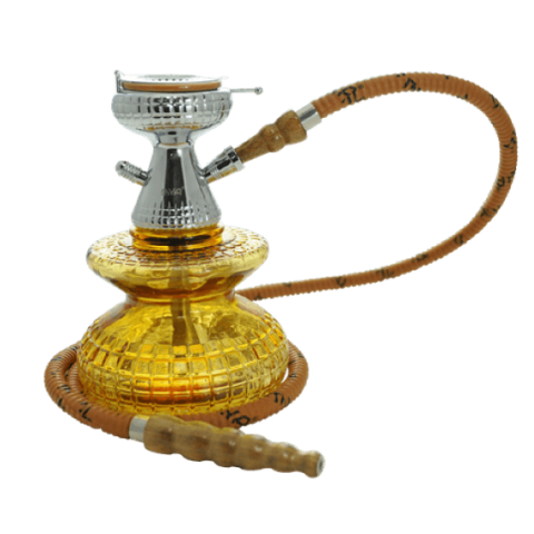 Mya Mikro Hookah Amber 8.5" - TheHookah.com