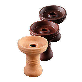 Natural Clay Funnel Bowl Medium - TheHookah.com