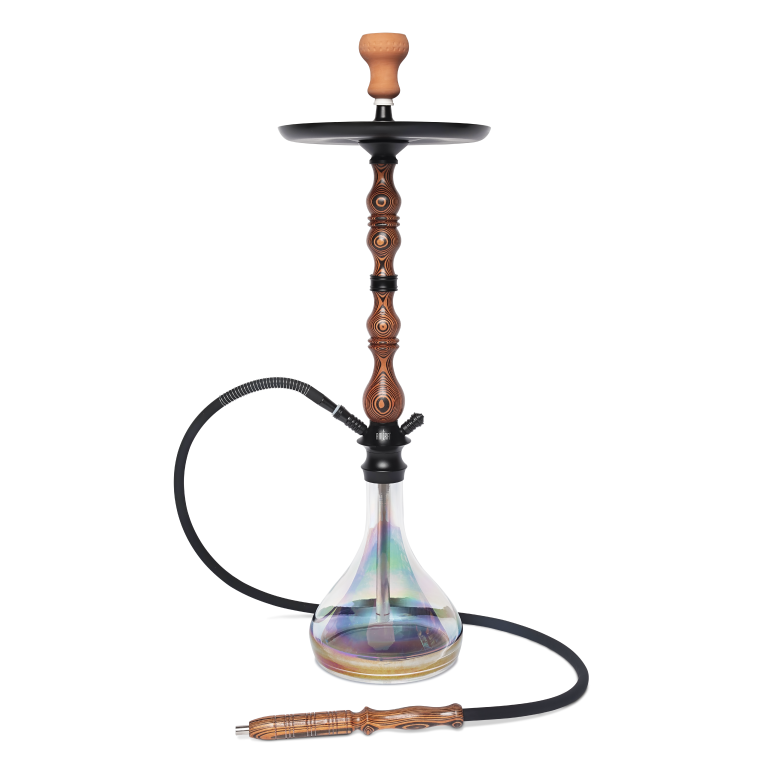 Amira Katana Hookah 36" black wood stem