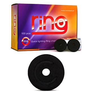 Ring Hookah Charcoal 100pc Box - TheHookah.com