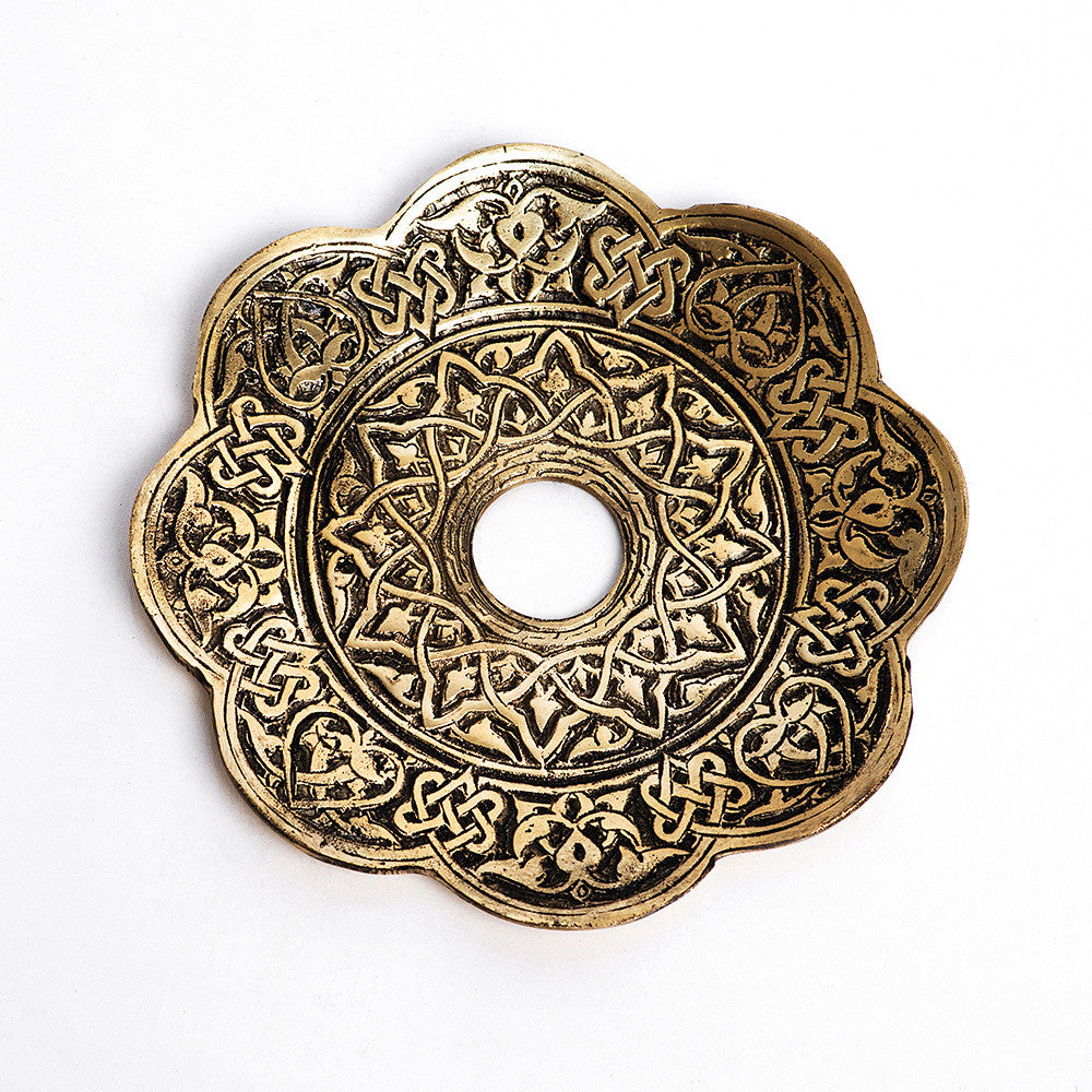 パリカ　オトガ　ランチョン　廻螺セット Shika Tanosh Hookah Tray - TheHookah.com